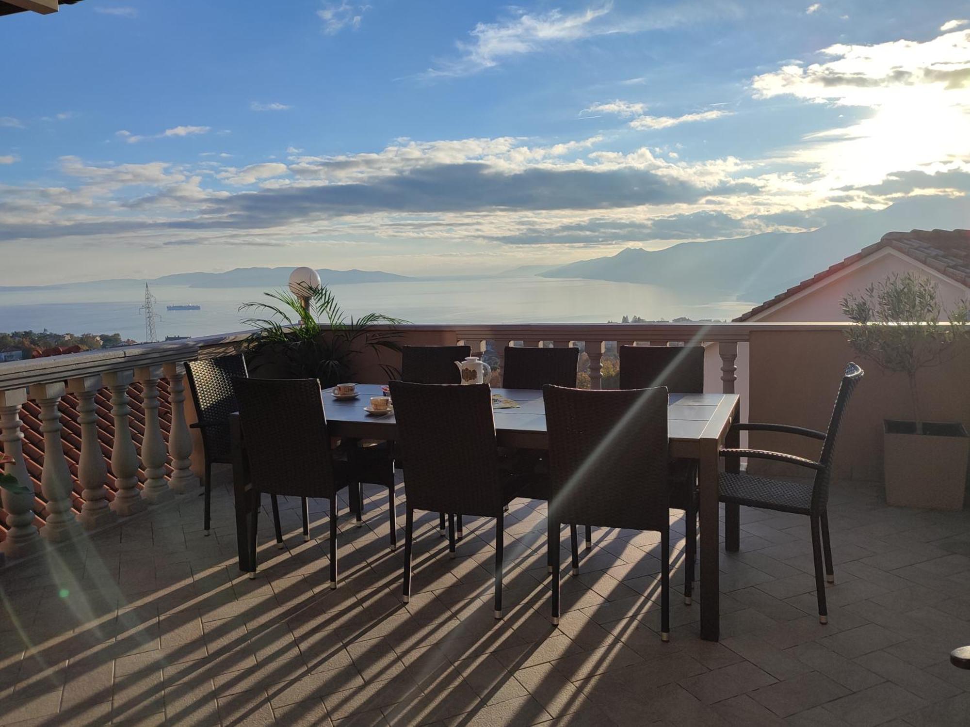 Apartments Villa Kastav In Old Town Center With Sea View And Parking Exterior photo