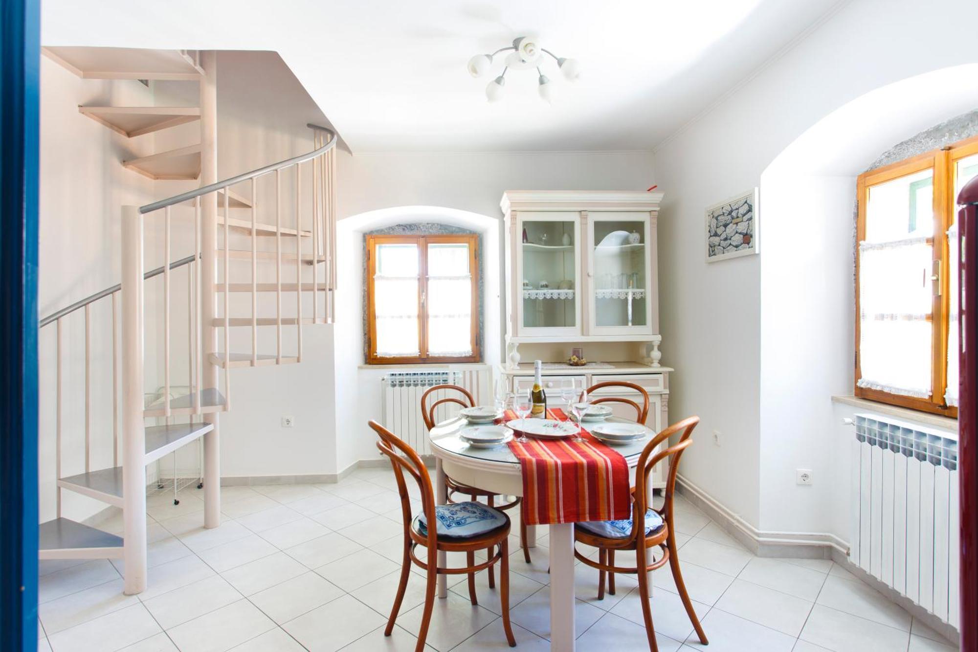 Apartments Villa Kastav In Old Town Center With Sea View And Parking Exterior photo