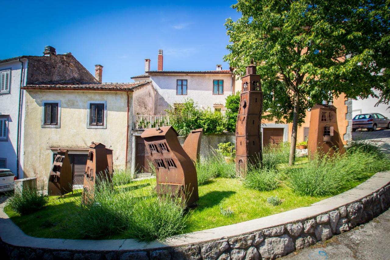 Apartments Villa Kastav In Old Town Center With Sea View And Parking Exterior photo